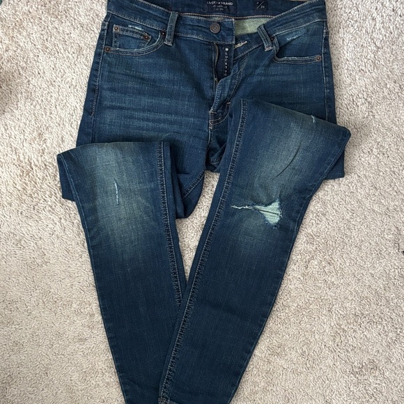 Lucky Brand Dark Blue Denim Pants - Picture 2 of 3